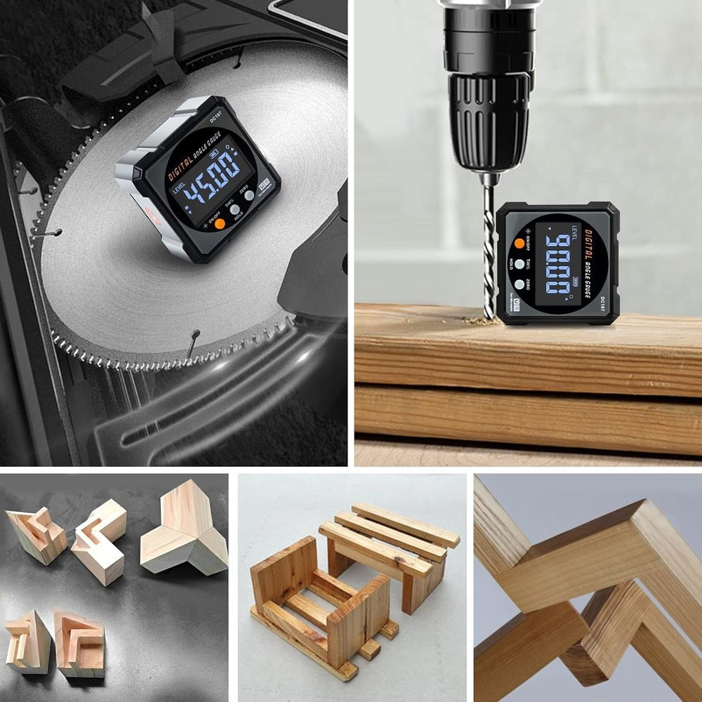 الجهاز مقياس زوايا رقمي (Digital Angle Gauge)