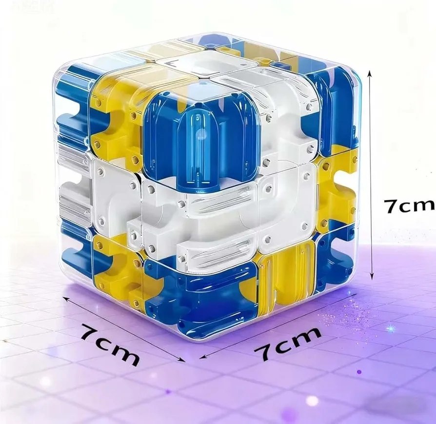 3D Maze puzzle cub