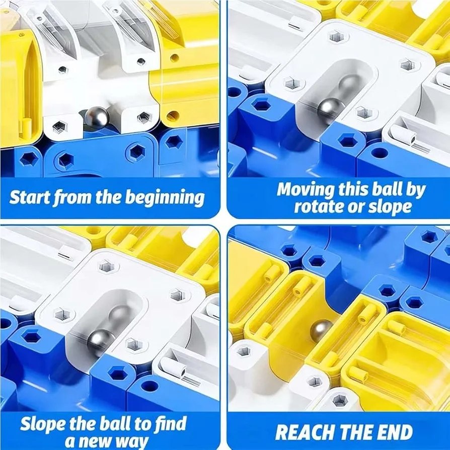 3D Maze puzzle cub