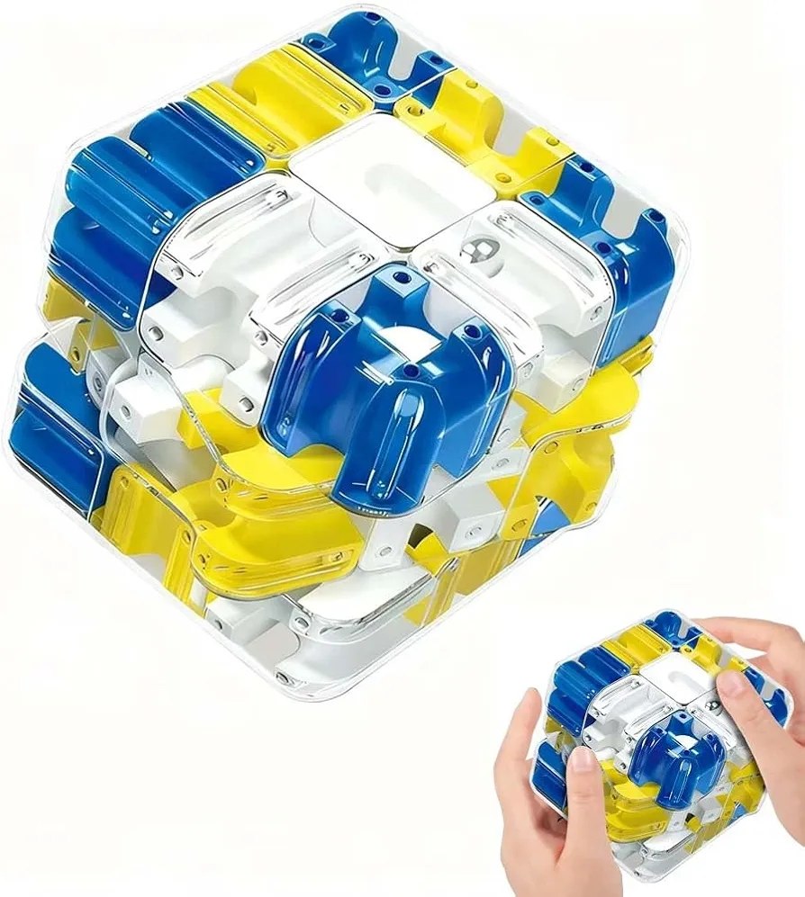 3D Maze puzzle cub