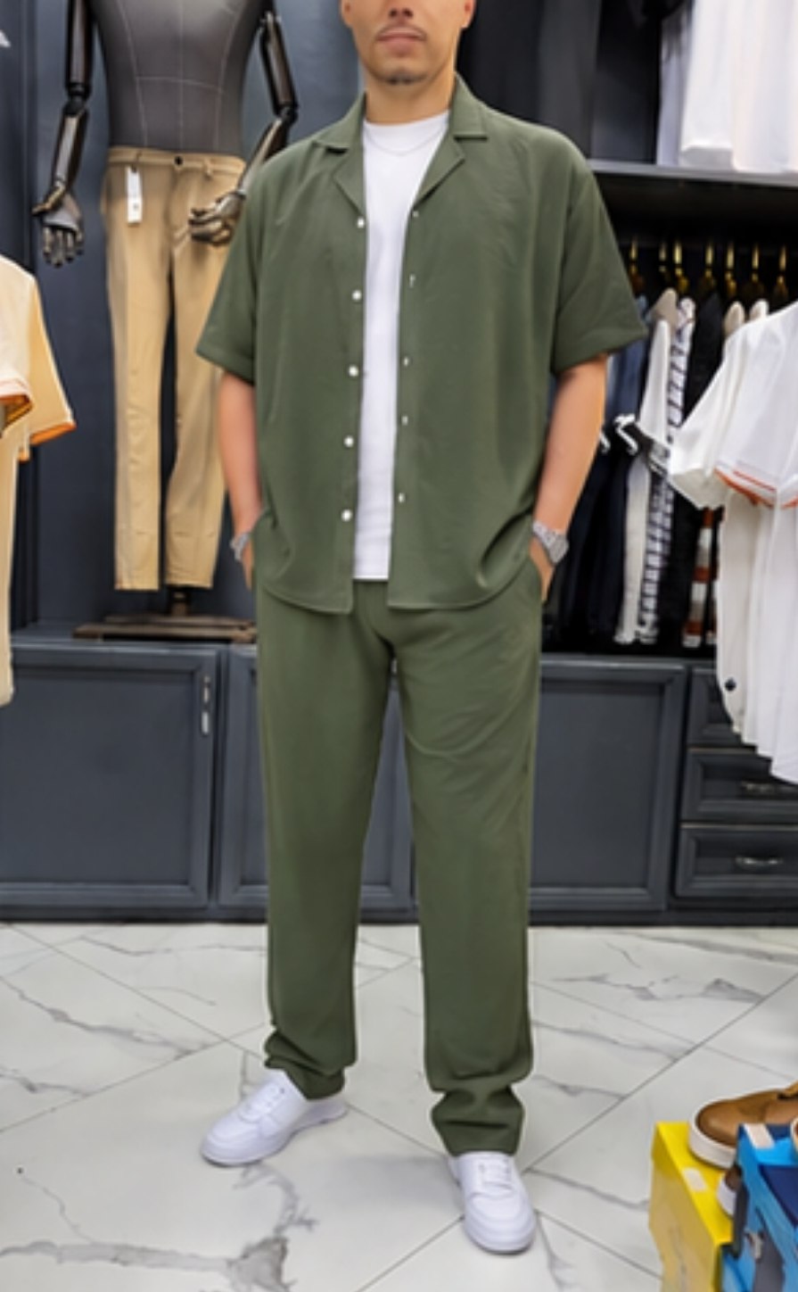 ENSEMBLE LIN HOMME